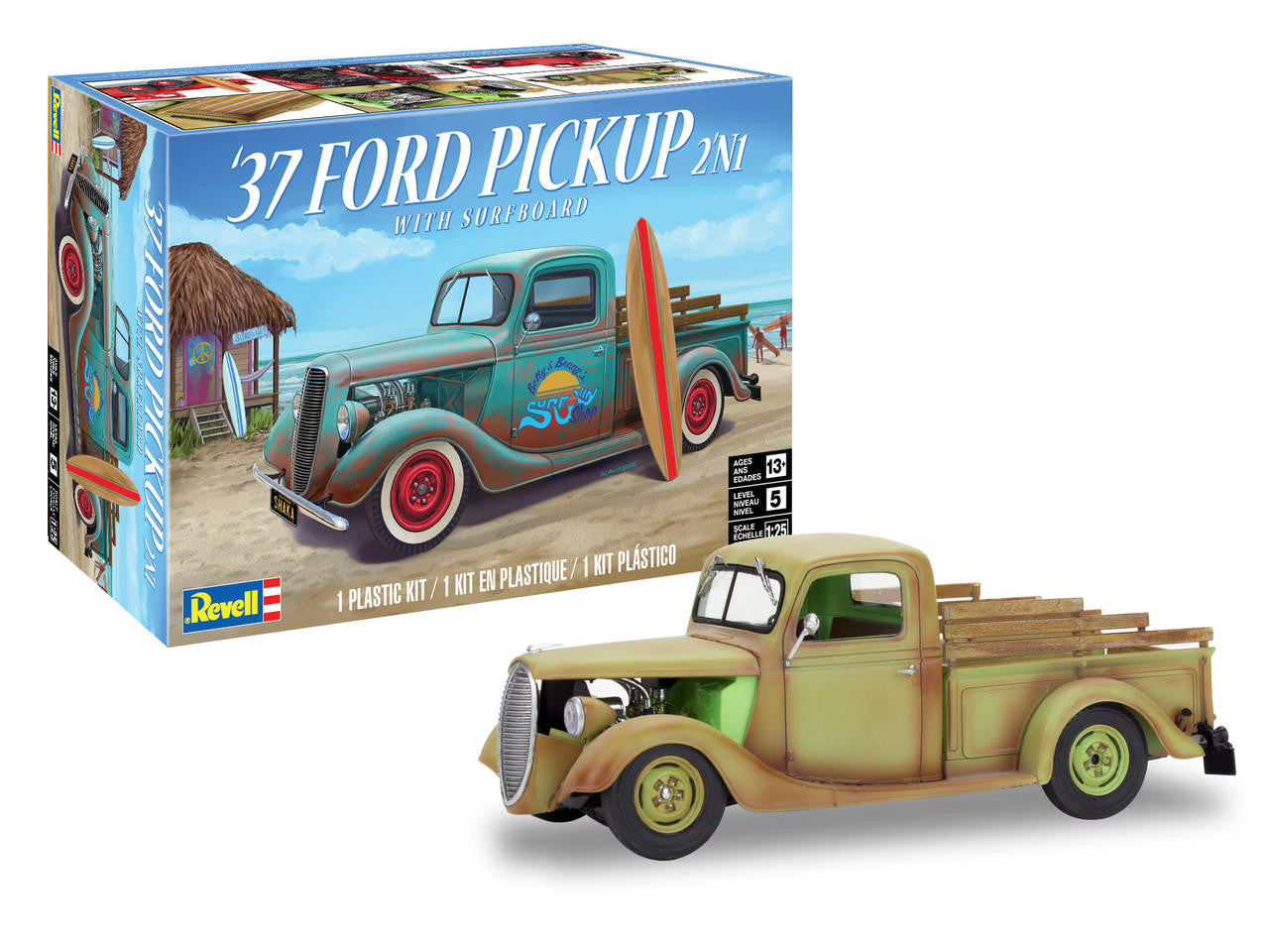 Revell 1/25 1937 Ford Pickup 2n1 4516